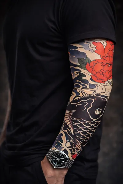 midnight koi sleeve